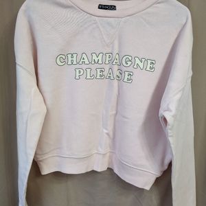 Cropped sweatshirt